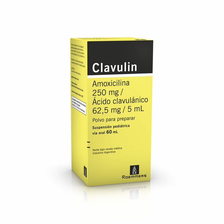 Clavulin Suspensión 250 Mg/62,5 Mg/5 Ml - Vademecum.Es